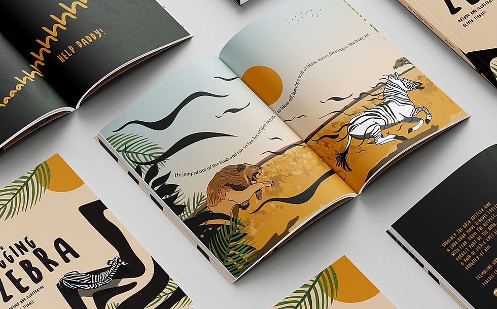 The Zig Zagging Zebra book