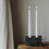 Thumbnail: BLACK MARBLE SHABBAT CANDLE HOLDER