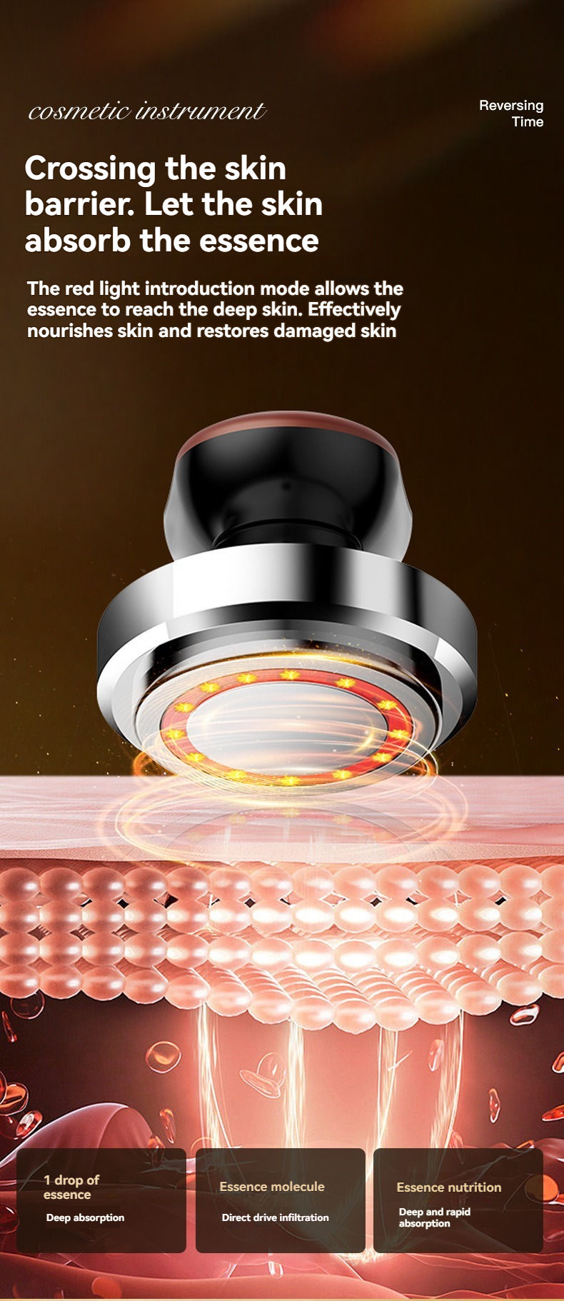 Thumbnail: Facial beauty device import device, skin rejuvenation facial lifting and firming