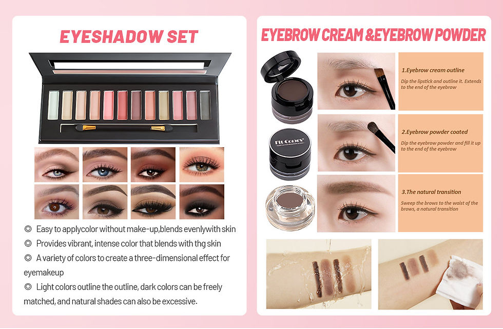 Thumbnail: Professional Waterproof Korean Makeup Kit All In One Set For Women Long Lasting 