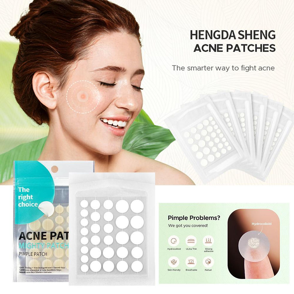 Thumbnail: Acne Patch Hydrocolloid Salicylic Acid Tea Tree Oil For Inflamed Acne Improve Wh