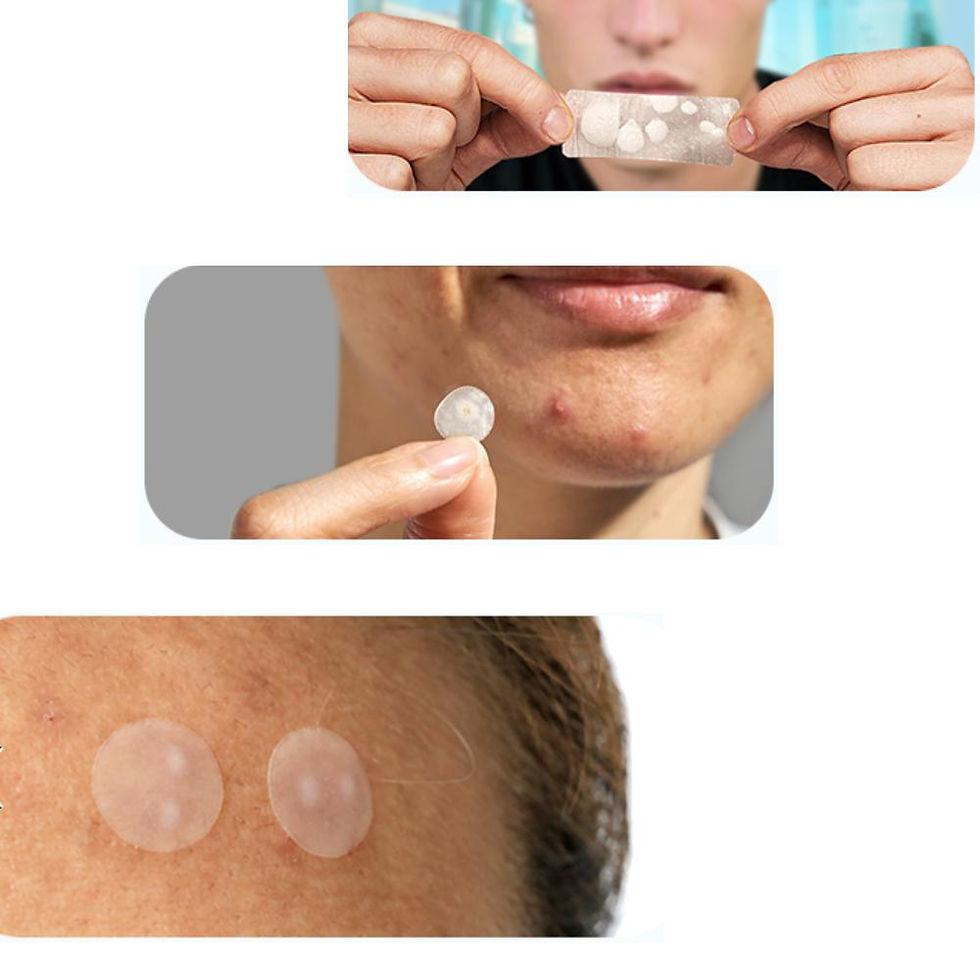 Thumbnail: Large Capacity Acne Patch Hydrocolloid Salicylic Transparent  Acne Patch Invisib