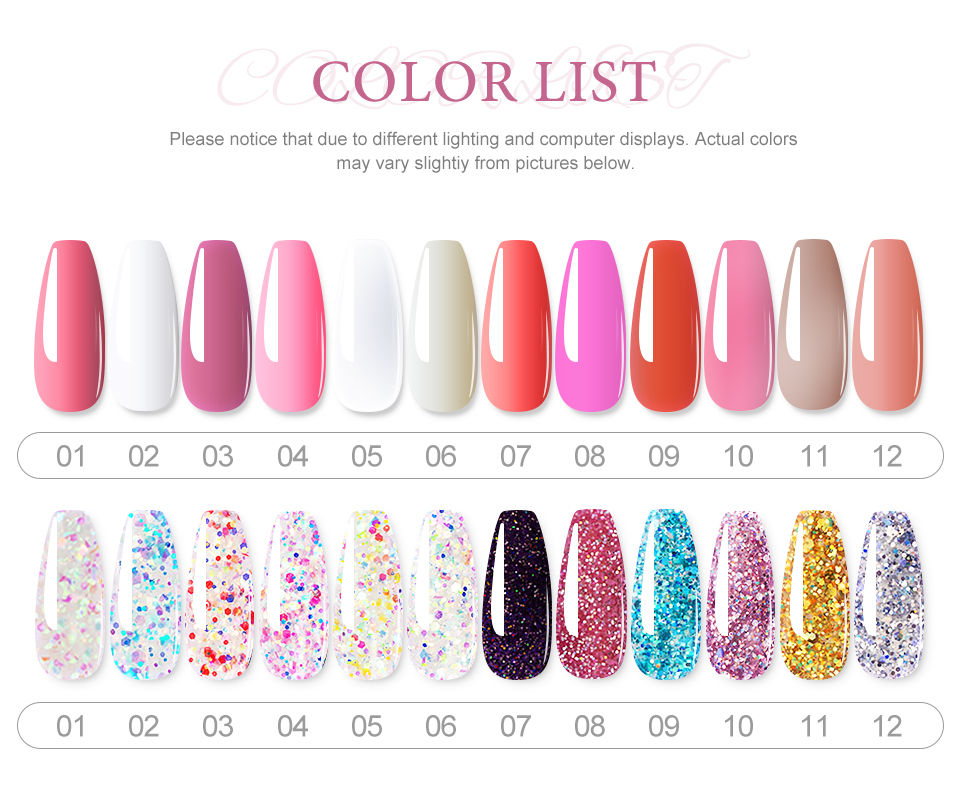 Thumbnail: Nail Art Limegirl Kit Poly Nail Gel Extending Soaking Gel Kit Nail Art Acrylic G