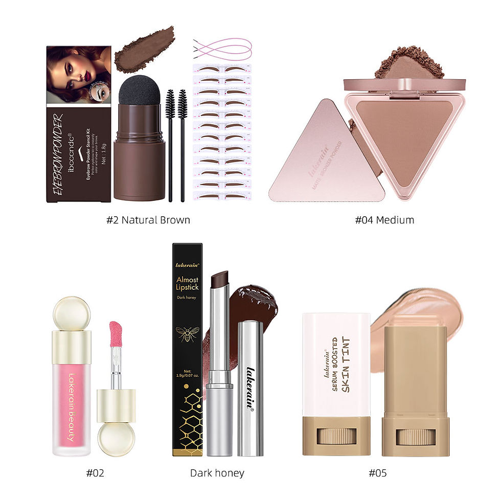 Thumbnail: Beginner Makeup Set Moisturizing Honey Lipstick Stick Foundation Balm Serum Ligh