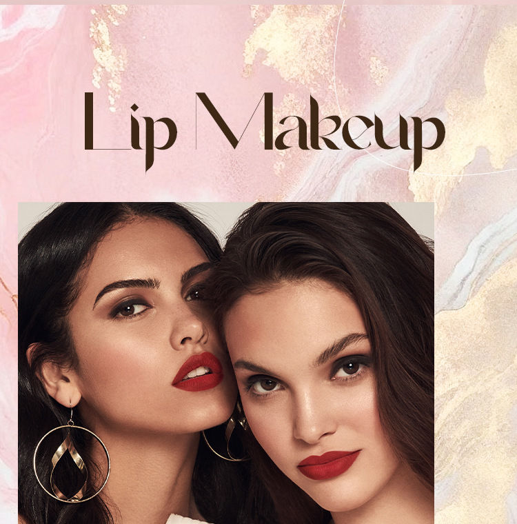 Thumbnail: Makeup Kit With Organize Case Lipstick Contour Highlight Liquid Eyeshadow Lip Mu