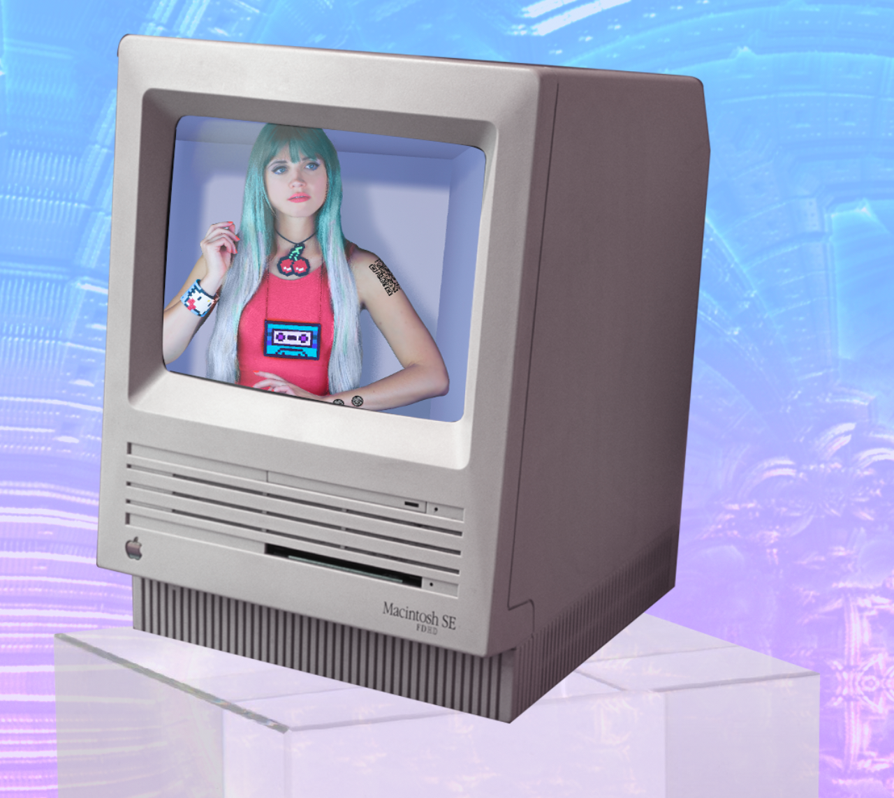 Retro computer art