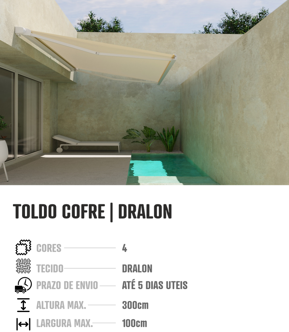 Thumbnail: Toldo Cofre | Dralon | Tecido Acrílico