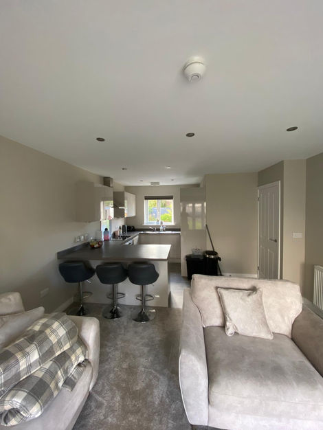 That’s open plan living room and kitchen area completed - a truly cozy area for relaxing but it’s time to move to the next area - upstairs hallway and bedrooms.