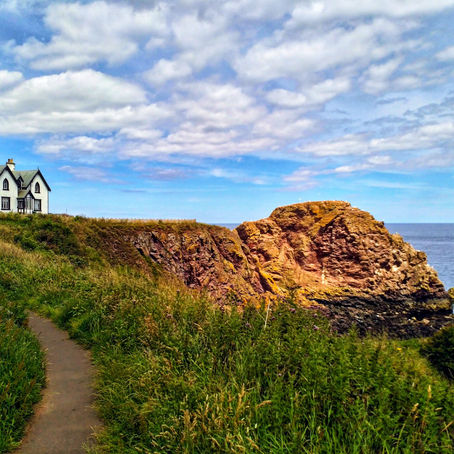 Visiting New Asgard via St Abbs, Scotland