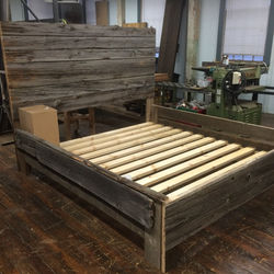 Reclaimed Wood Bed