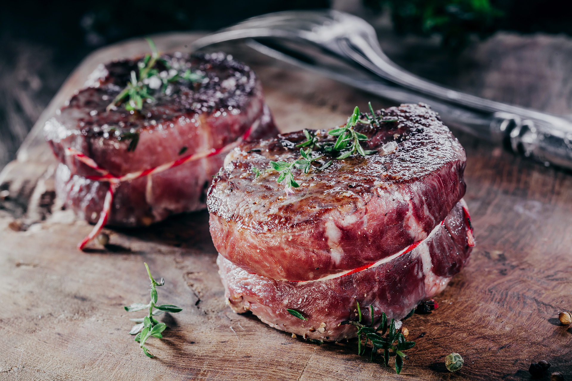 Arranged Food and Objects