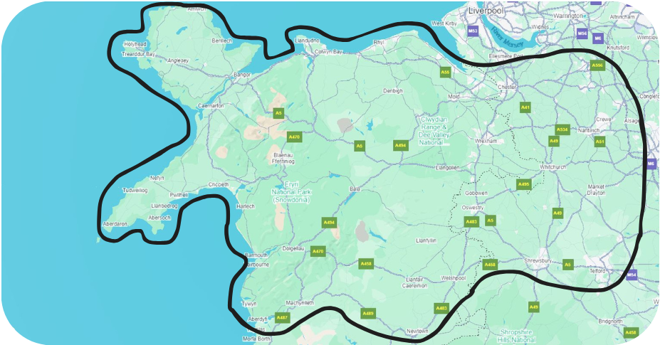 CJ4 Systems Coverage Area Map