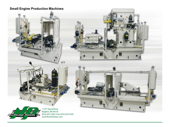 Transfer Line Stations for Small Engine Housings