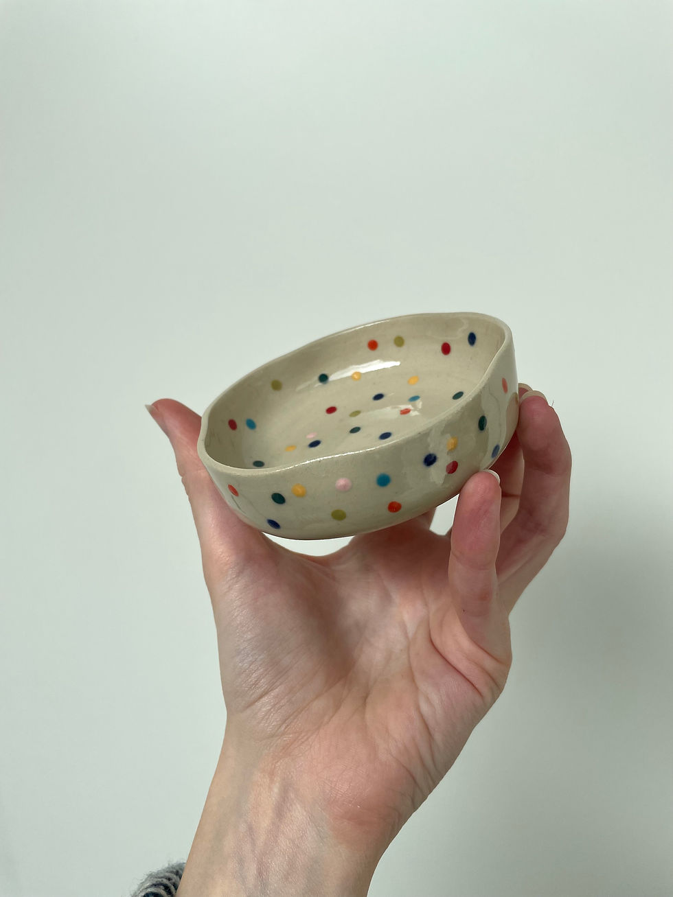Thumbnail: Bloemen confetti schaaltje 