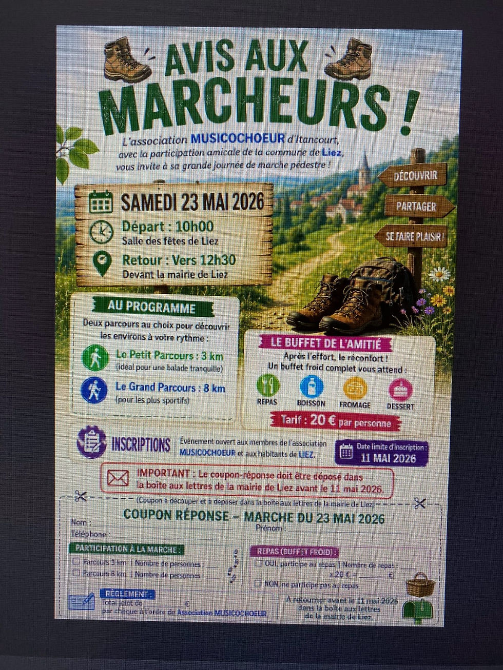 Marche du samedi 23 mai