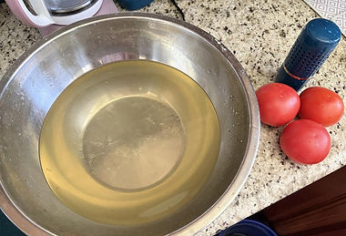 dirty water clean food