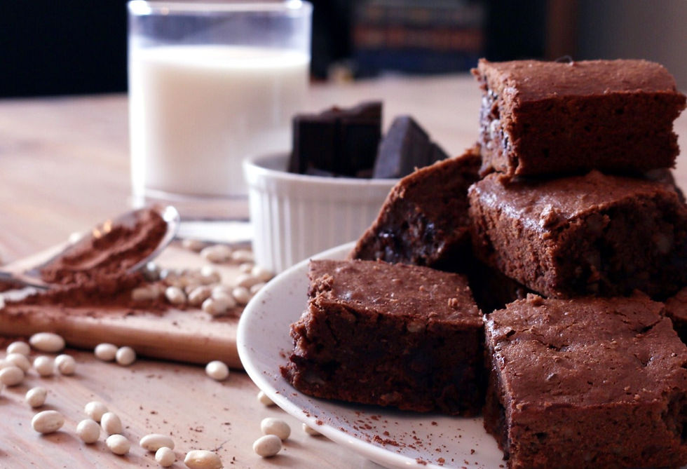 White Bean Chocolate Brownies