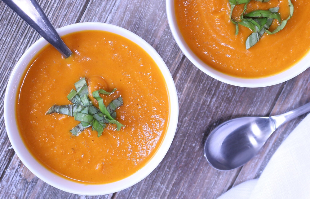 Red Curry Pumpkin Carrot Soup