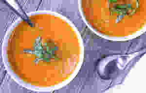 Red Curry Pumpkin Carrot Soup