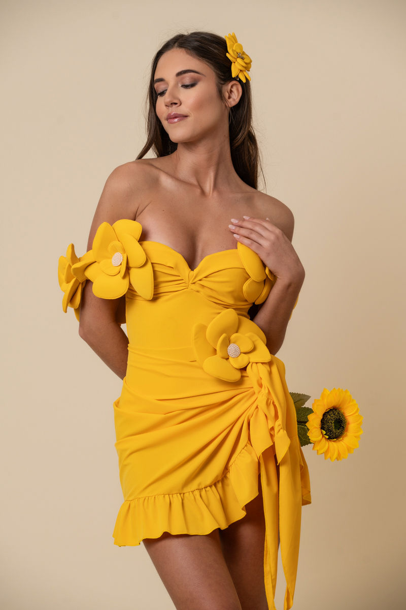 Thumbnail: 20310 Maillot de bain Orza SunFlowers