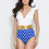Miniatura: 20078 Maillot de bain une pièce épaulette wonder