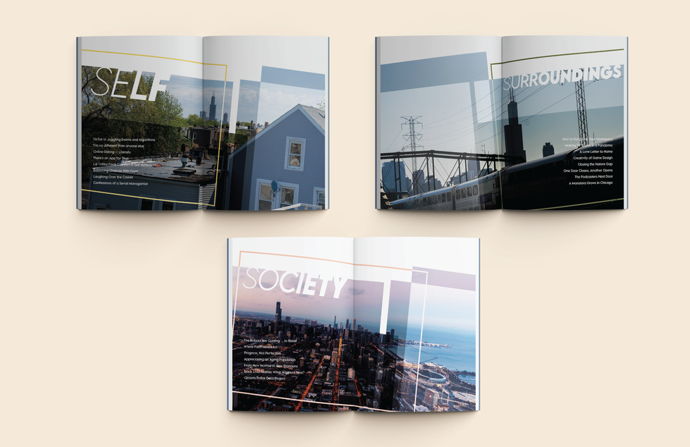 Section divider layouts