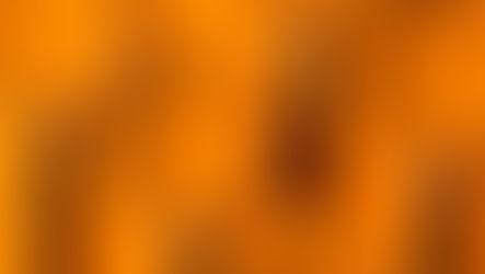 Magnifying glasses with black handles arranged on an orange background, creating a pattern.