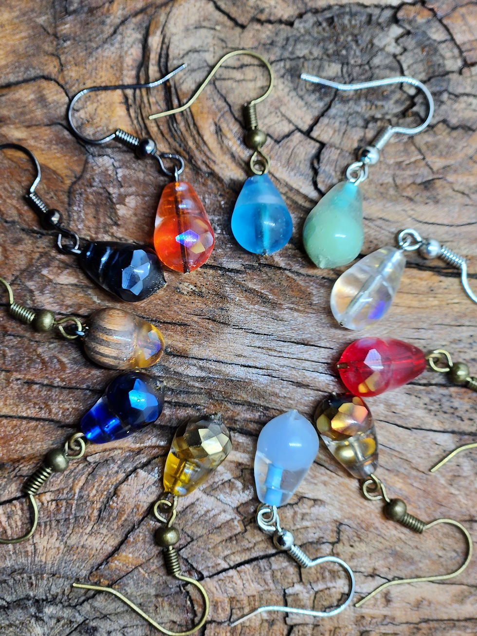 Thumbnail: Crystal Drop Earrings - Pearl Diamond