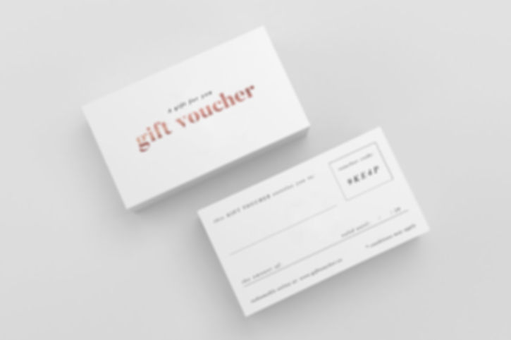 Gift Voucher Cards - DK033