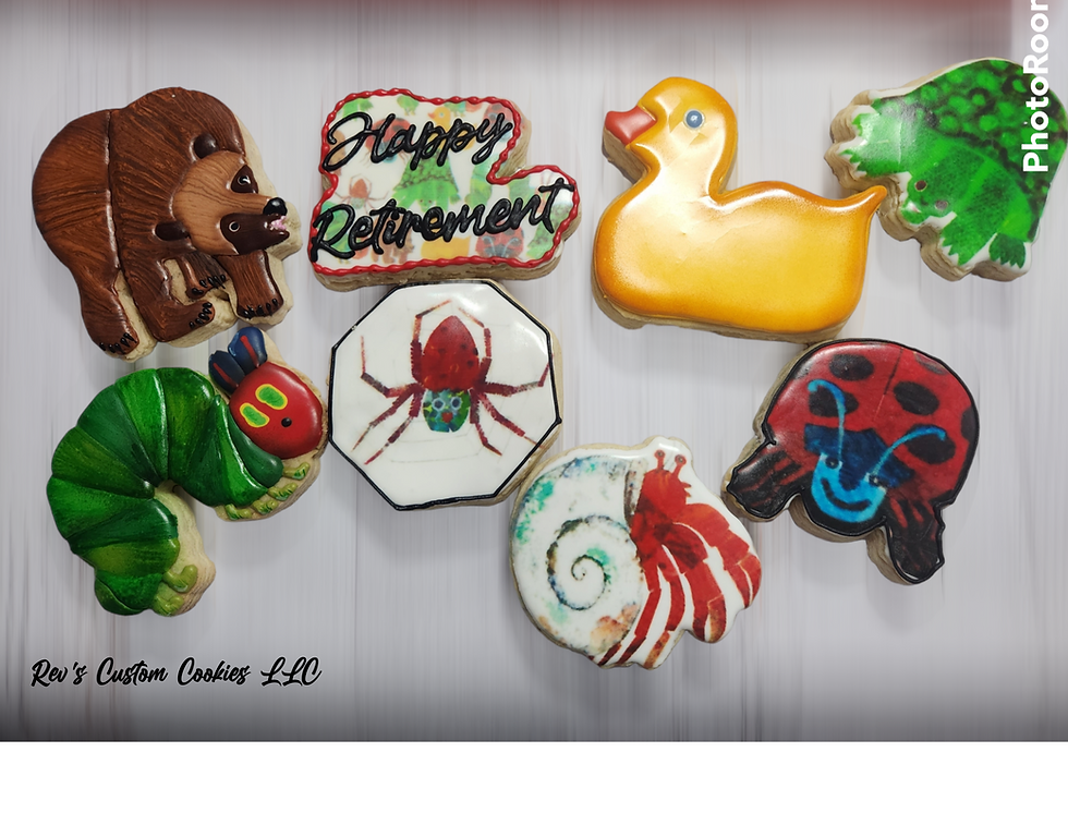 Thumbnail: Custom sugar cookies | Rev's Custom Cookies