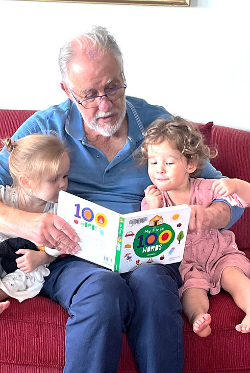 Robert Moutal recipient with gkids.JPG