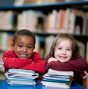 children's publishing house, happy kids reading