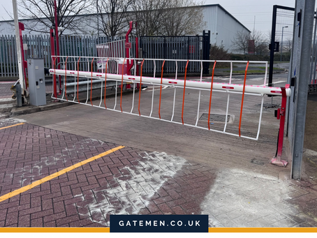 Automatic barrier replacement following crash damage.