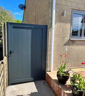 Side access garden gates in Gloucester