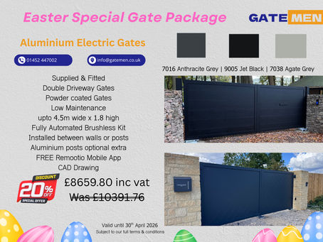 Premium Automated Driveway Gate Installation – Supplied & Fitted £8,659.80 inc VAT