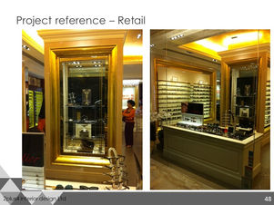 Berlin glasses shop Retail Project, Hong Kong