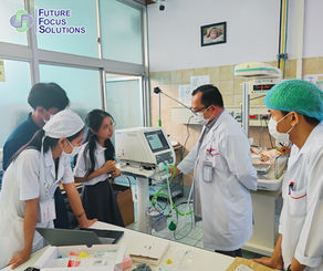 Baby ventilator installation