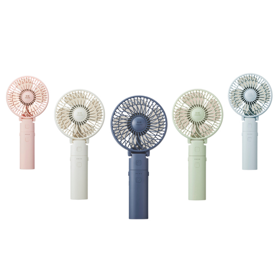 BRUNO Portable Mini Fan พัดลมพกพาขนาดเล็ก พัดลมมือถือ