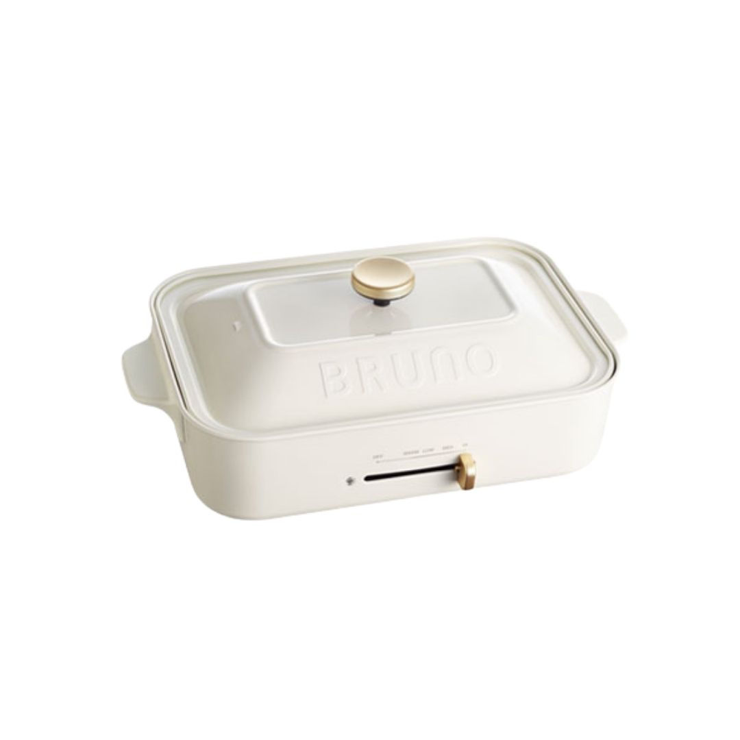 BRUNO Compact Hot Plate - White BOE021 เตาไฟฟ้าอเนกประสงค์ สีขาว