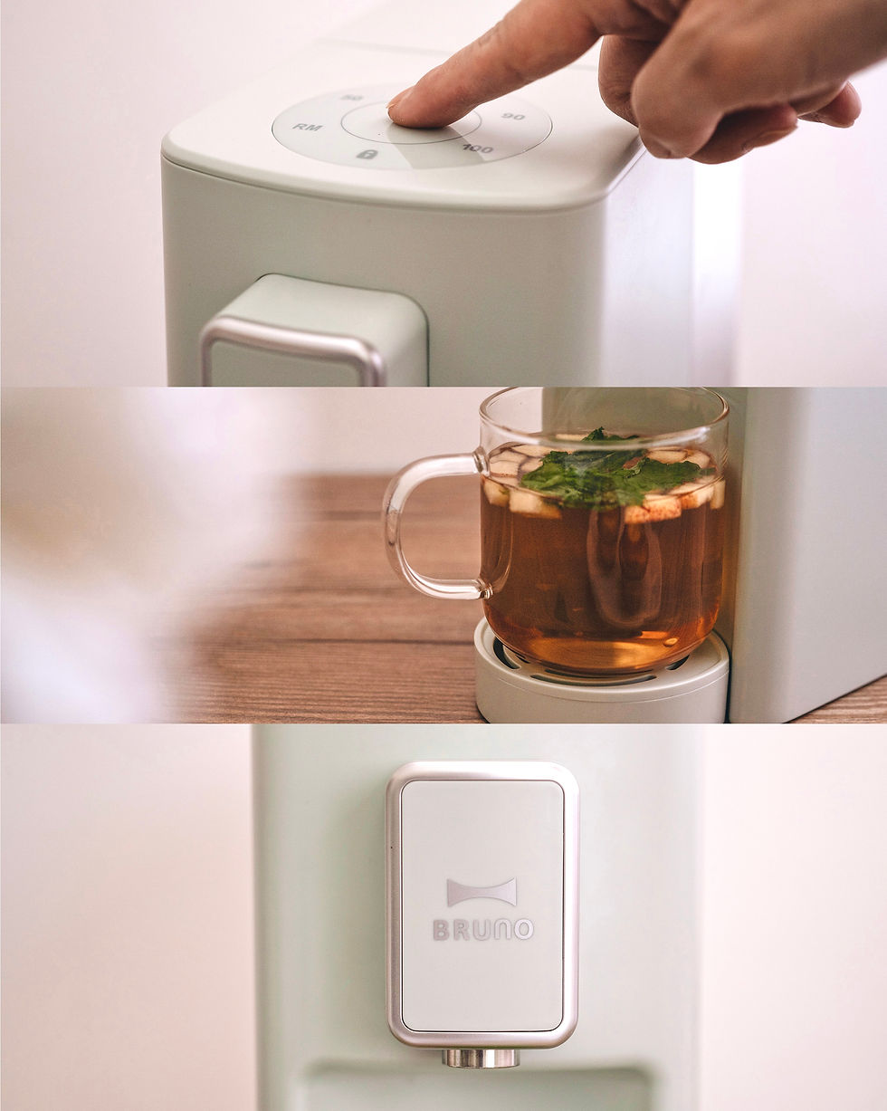 ภาพขนาดย่อ: BRUNO Hot Water Dispenser - เครื่องกดน้ำ เครื่องทำน้ำร้อน 2.5 ลิตร