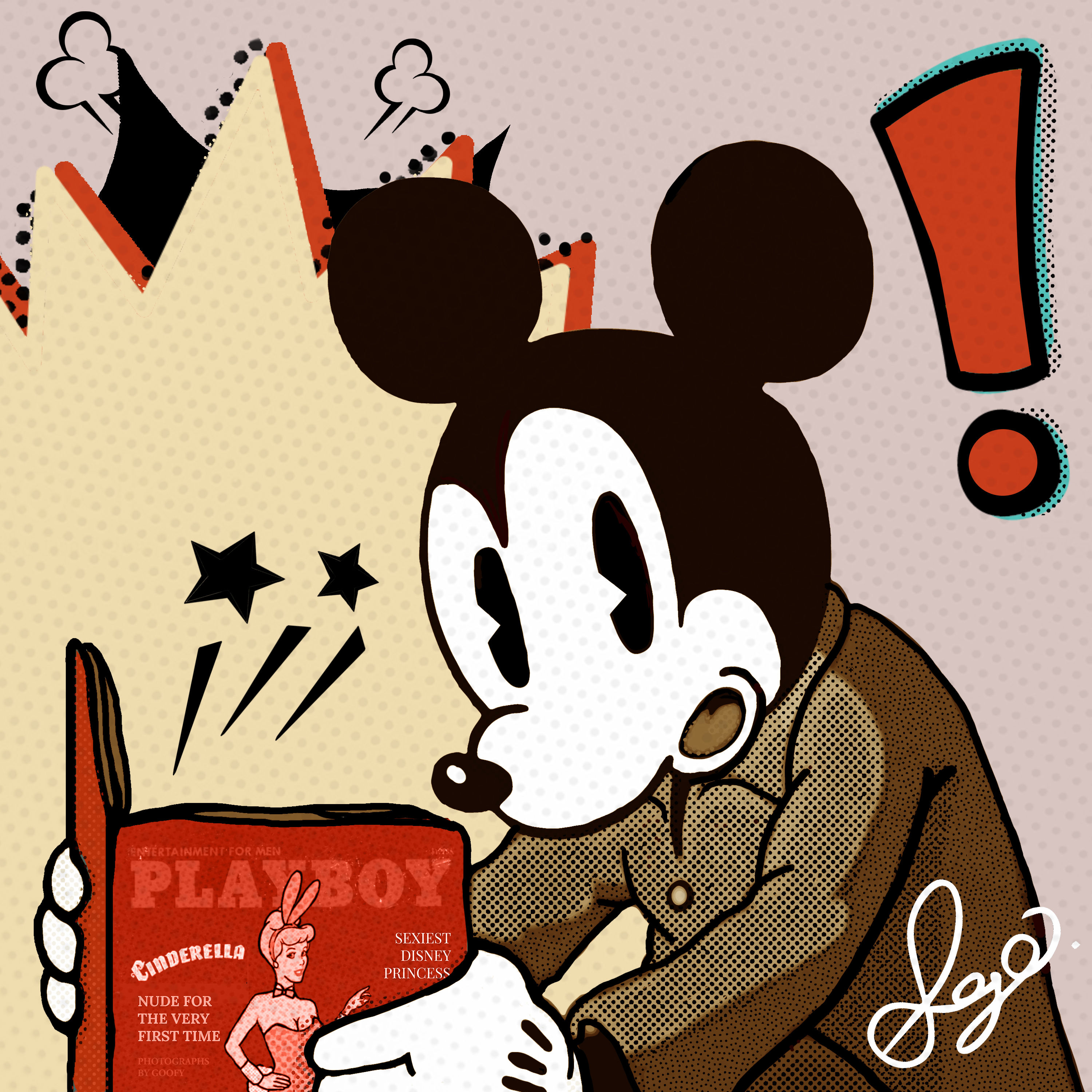 Playmouse Vintage Red