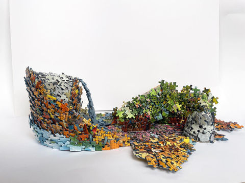 Found Island Topography jigsaw