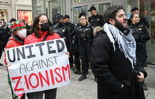protesting anti-semitism