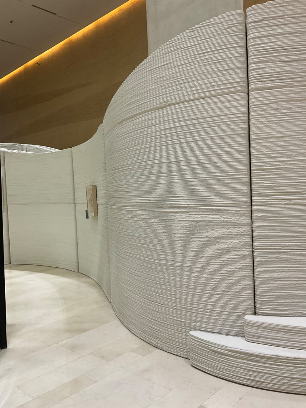 3D Printed Concrete Walls for Ithra Exhibition - 3DVinci Creations