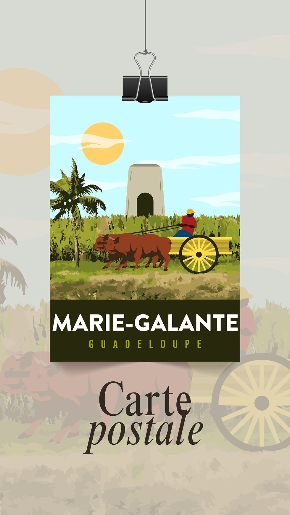 Carte postale_guadeloupe_france_marie-galante