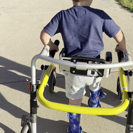 A Remarkable Journey: From Walker to Independent Walking