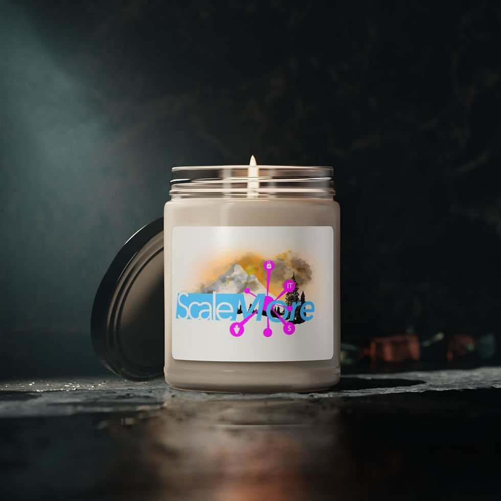 Thumbnail: Scented Soy Candle, 9oz