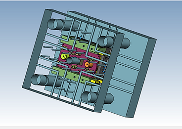 Die Casting Mold design drawing 3D-CAMEL