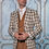 Thumbnail: PARIS-4 - MANZINI Men's 3-Piece Tailored -Fit Plaid Business Suit