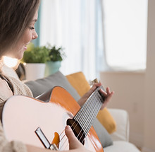 Girl Playing Guitar